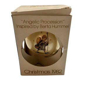 Vintage 1982 Angelic Procession Christmas Ornament By Berta Hummel
